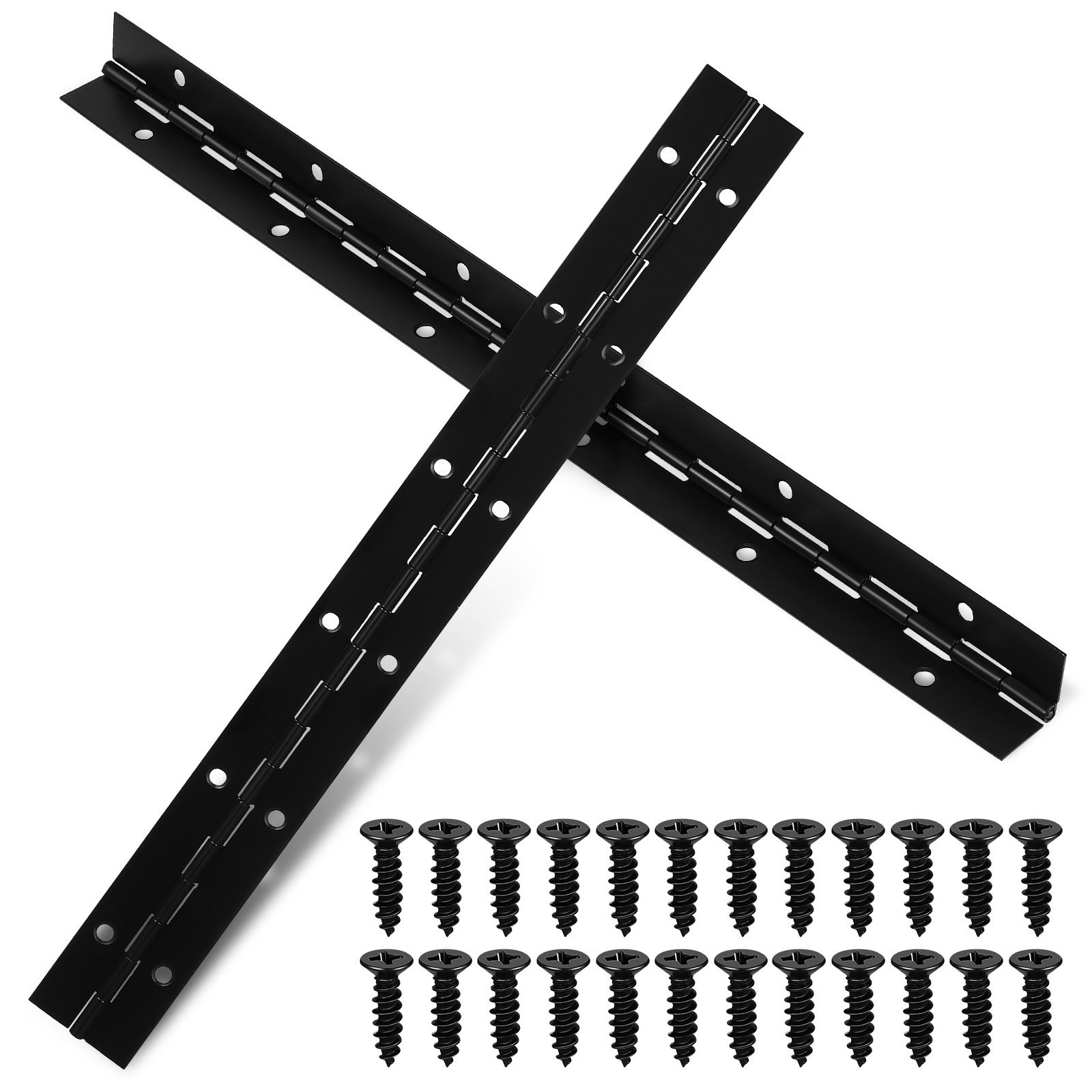 Piano Hinge Continuous - 2pcs Piano Hinges Metal Piano Heavy