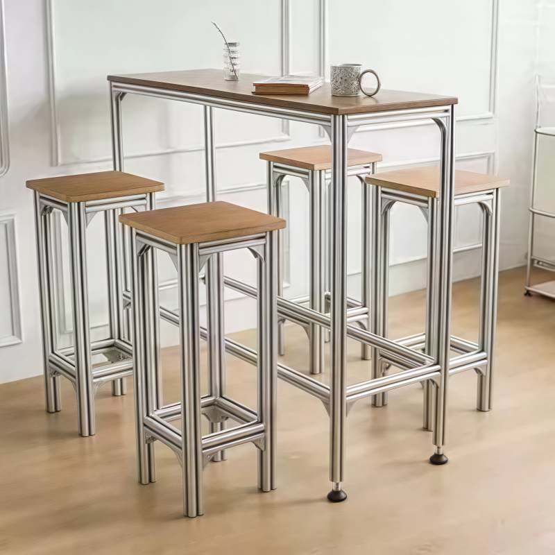 Furniture And Hardware Shop - solid wood high bar table and