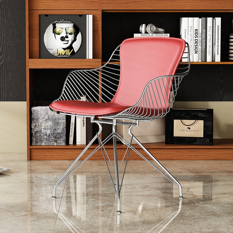 Furniture Hardware In China - Steel Wire Dining Chairs Stools Saddle