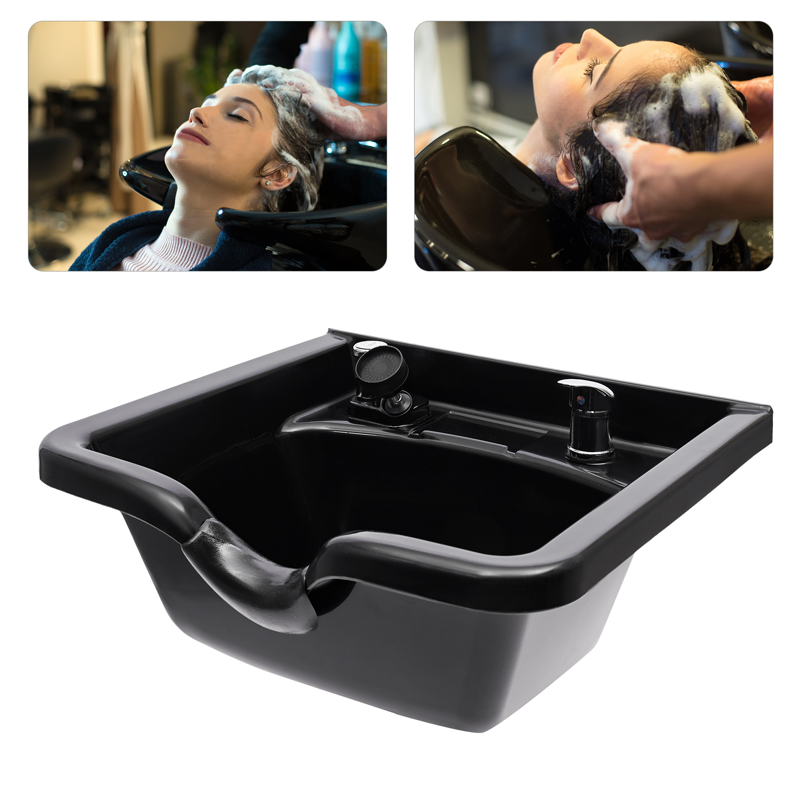 Furniture And Hardware Shop - 55.5X50X25cm Professional Shampoo Bowl with a