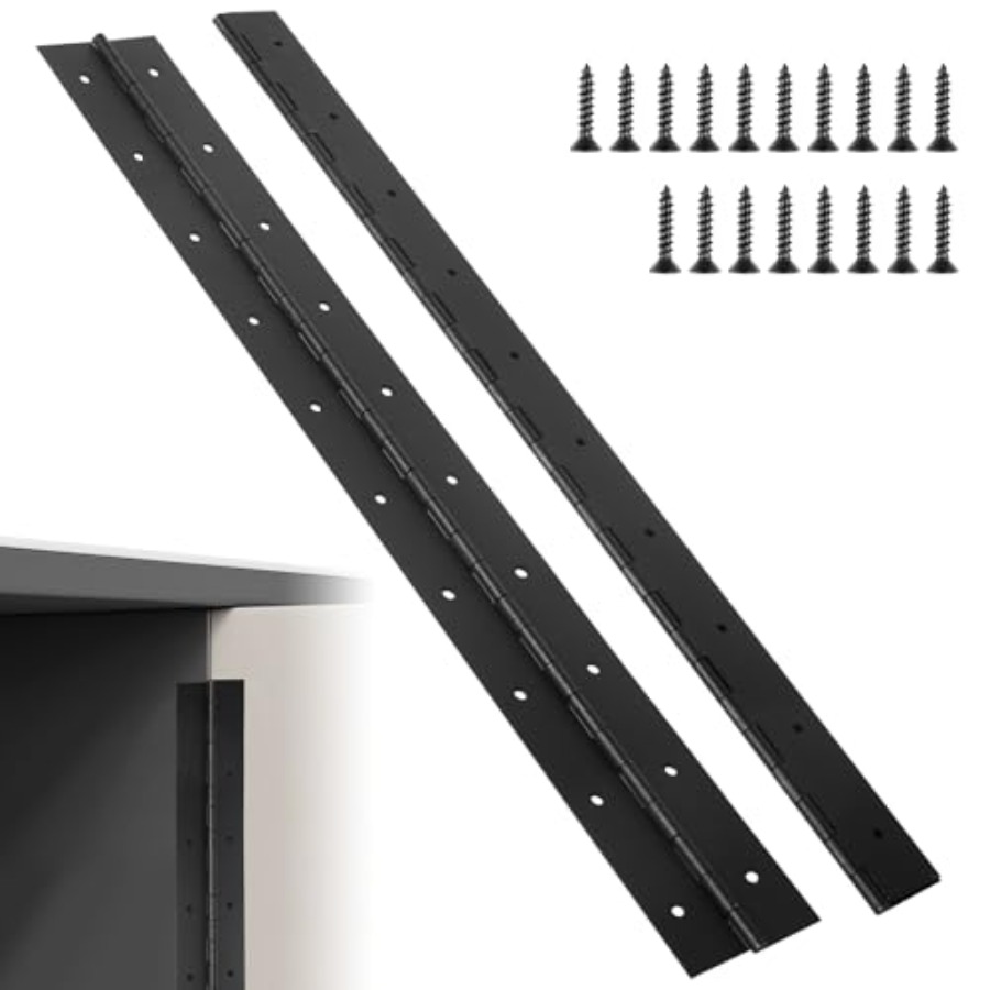 Piano Hinge Continuous - 2 Pack Heavy Duty Piano Hges,