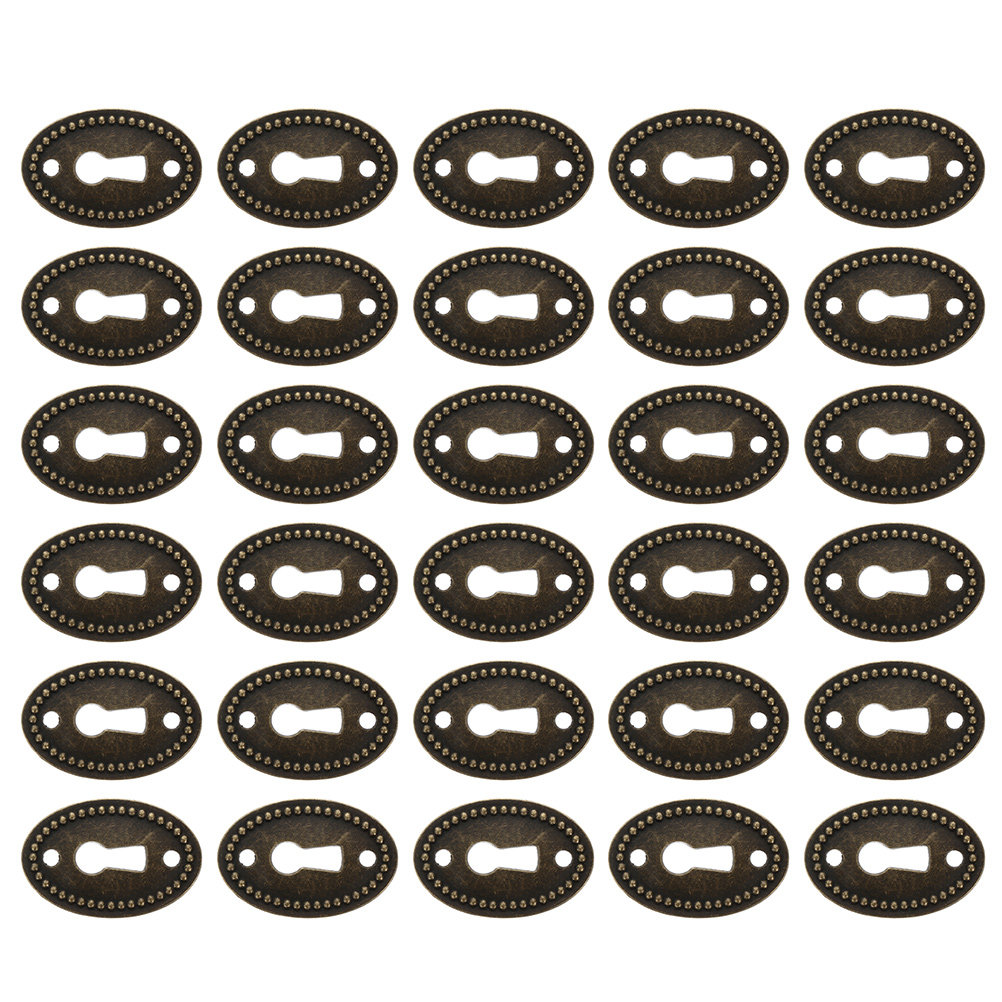 30Pcs Zinc Alloy Keyhole Cover – обзор и цена Furniture Hardware Covers
