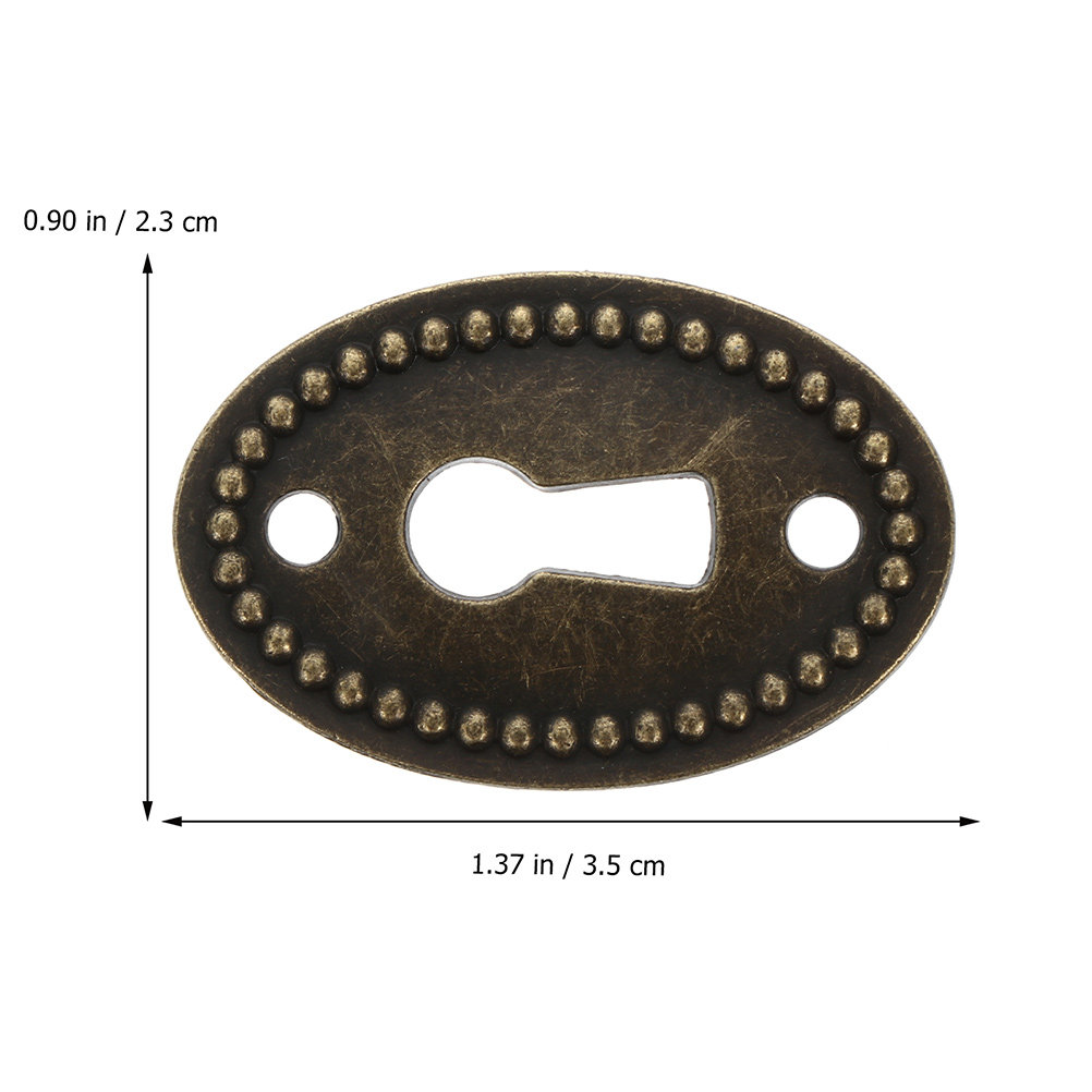 30Pcs Zinc Alloy Keyhole Cover – обзор и цена Furniture Hardware Covers