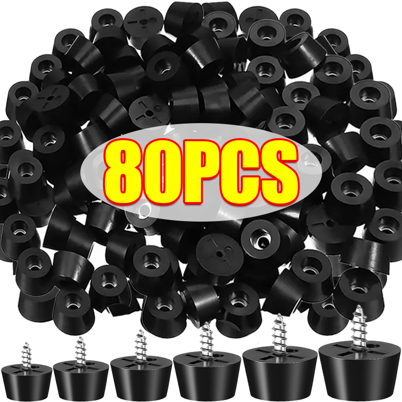 80/8pcs Rubber Pads Floor Prot – обзор и цена Furniture Hardware Covers