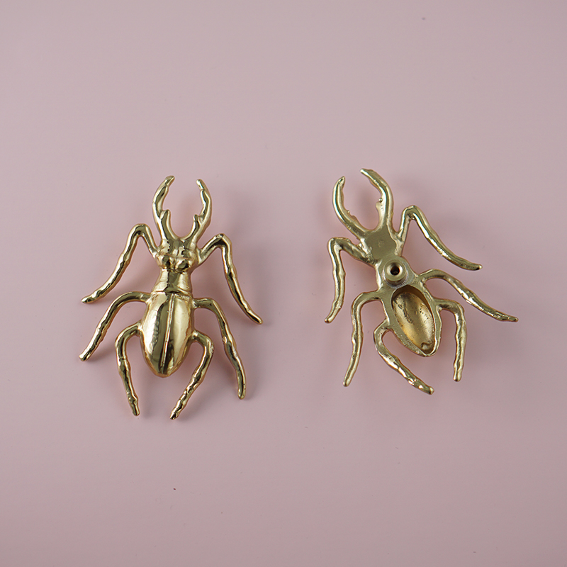 Brass Beetle Drawer Pulls Inse – обзор и цена Unique Furniture Hardware
