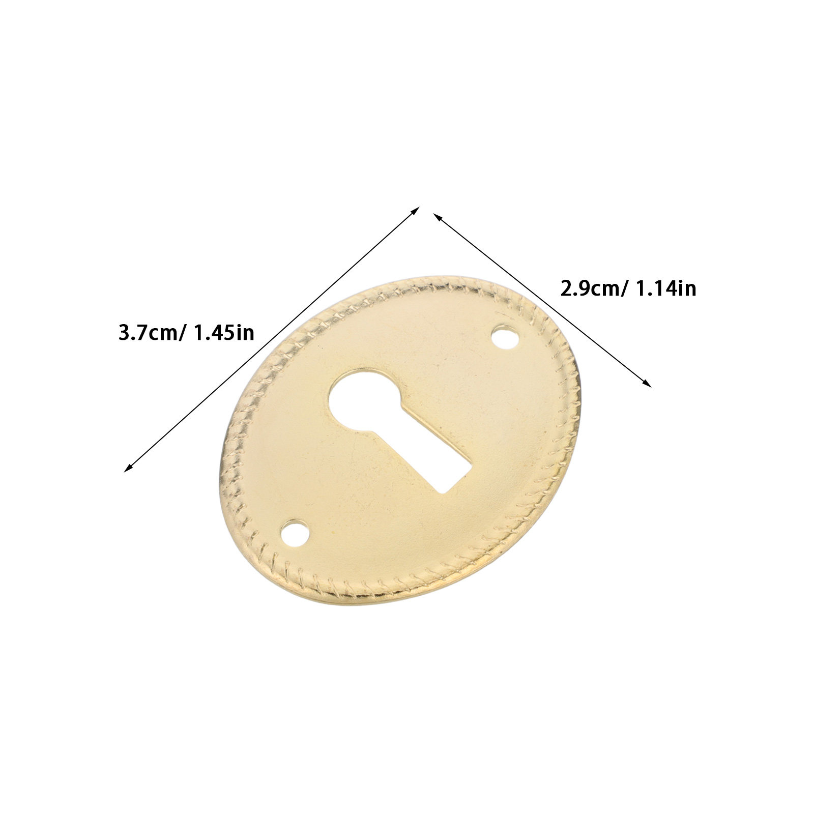 20Pcs Vintage Oval Keyhole Cov – обзор и цена Furniture Hardware Covers