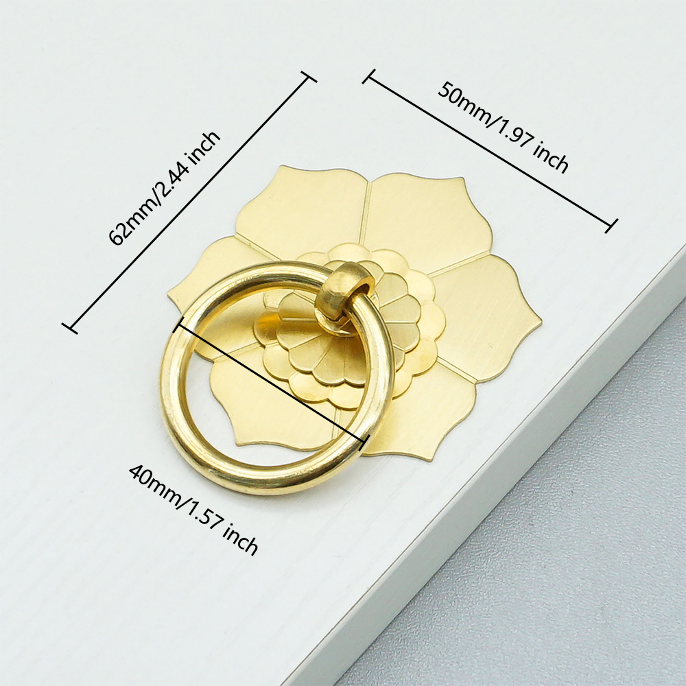 Floral Brass Cabinet Door Knob – обзор и цена Unique Furniture Hardware
