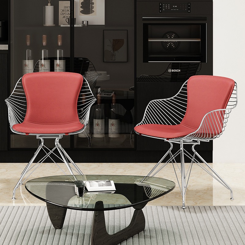 Steel Wire Dining Chairs Stool – обзор и цена Furniture Hardware In China