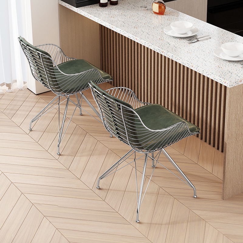 Steel Wire Dining Chairs Stool – обзор и цена Furniture Hardware In China