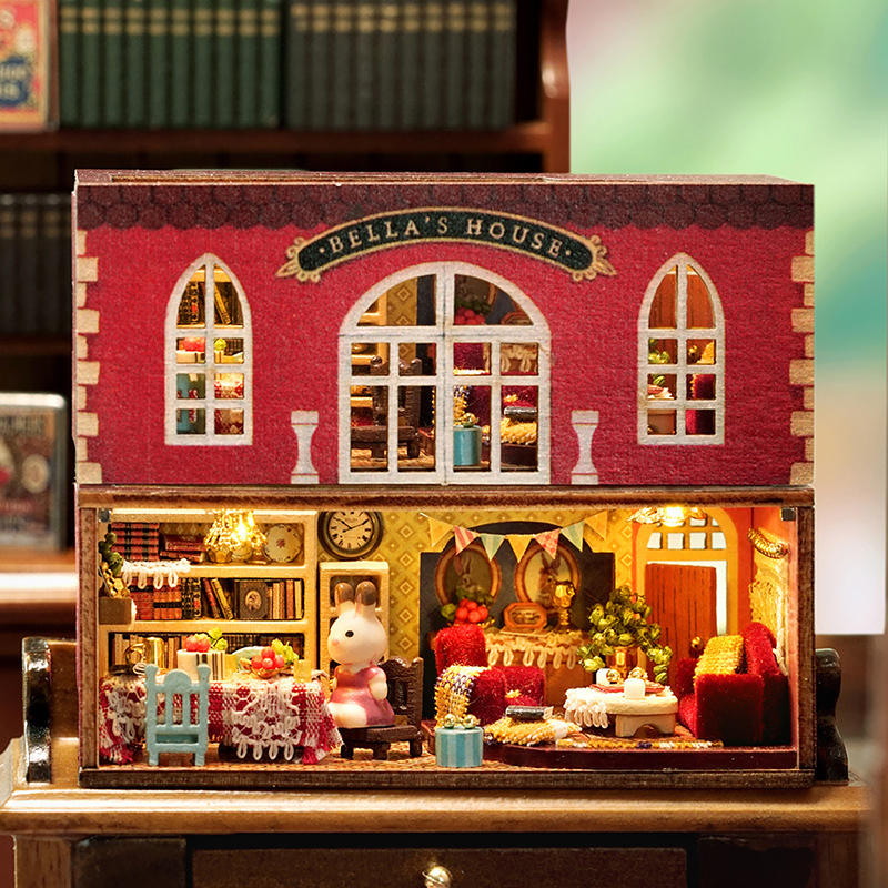 Wooden Dollhouse With Furnitur – обзор и цена Qh Furniture
