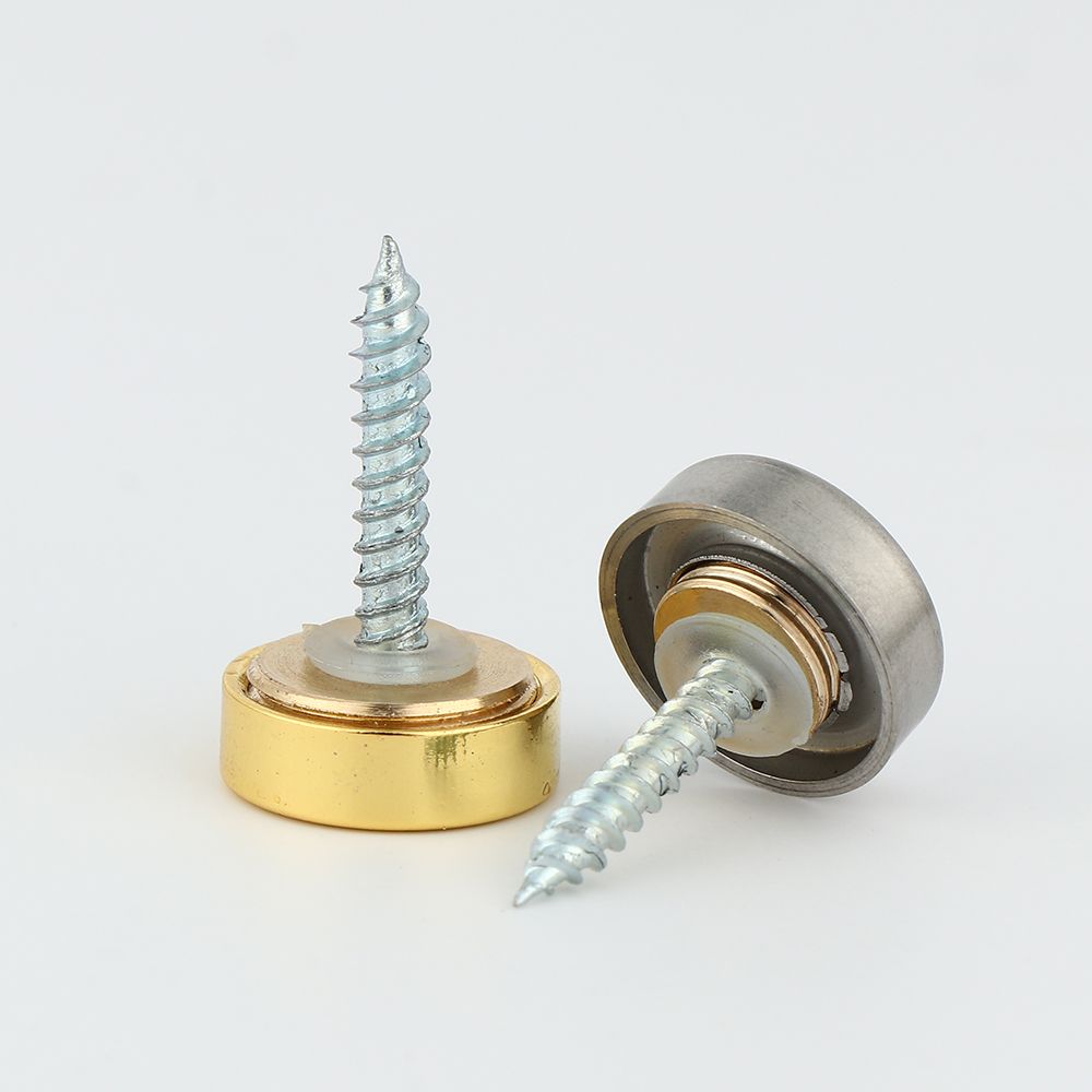 4 Sets Mirror Fasteners Screws – обзор и цена Furniture Hardware Covers