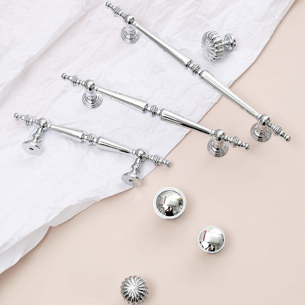 1PC Silver Cabinet Handles Des – обзор и цена Furniture Hardware Wholesale