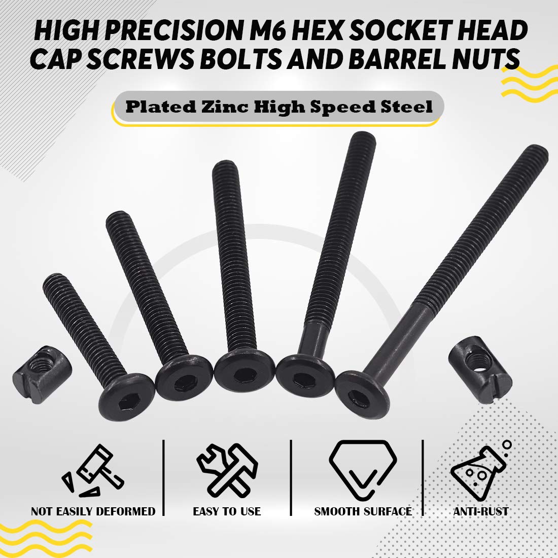 M6 Hex Socket Head Screws Bolt – обзор и цена Furniture Hardware Images