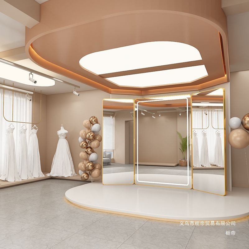 Wedding Shop Three-sided Mirro – обзор и цена Furniture And Hardware Shop