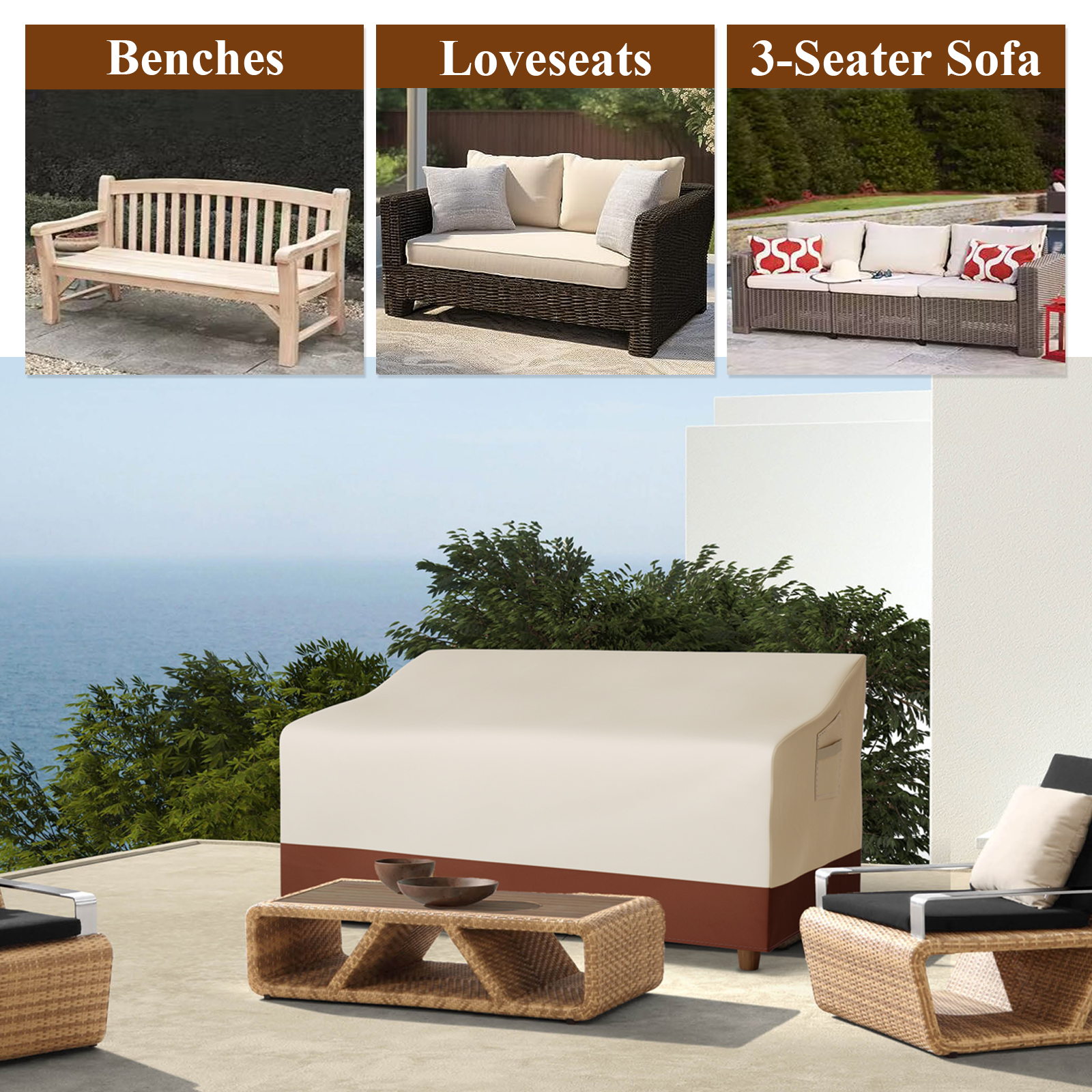 Outdoor Sofa Cover Waterproof  – обзор и цена Furniture Hardware Design