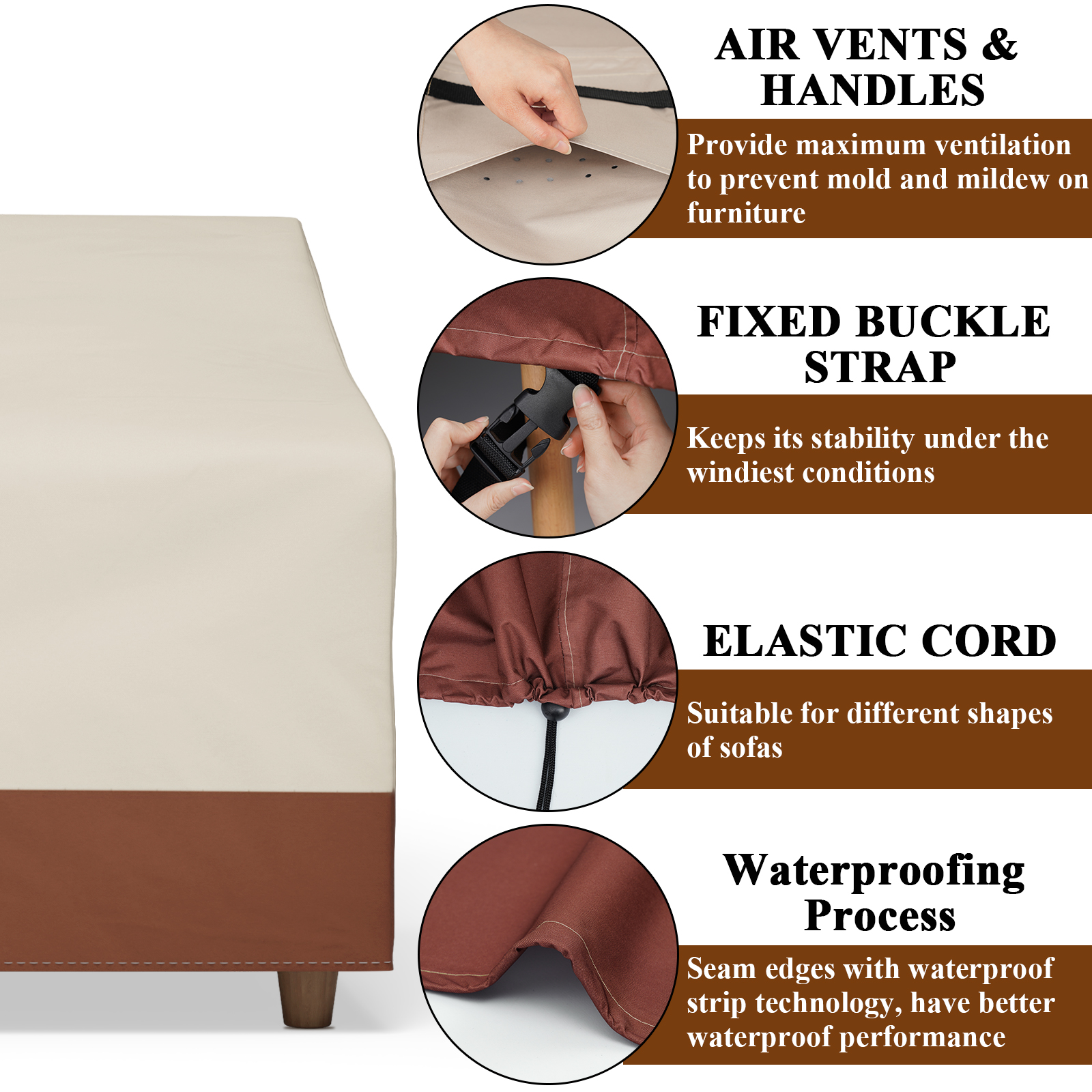 Outdoor Sofa Cover Waterproof  – обзор и цена Furniture Hardware Design